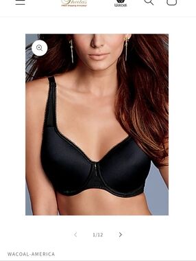 🆕️Wacoal Black Full-Coverage Underwire Bra